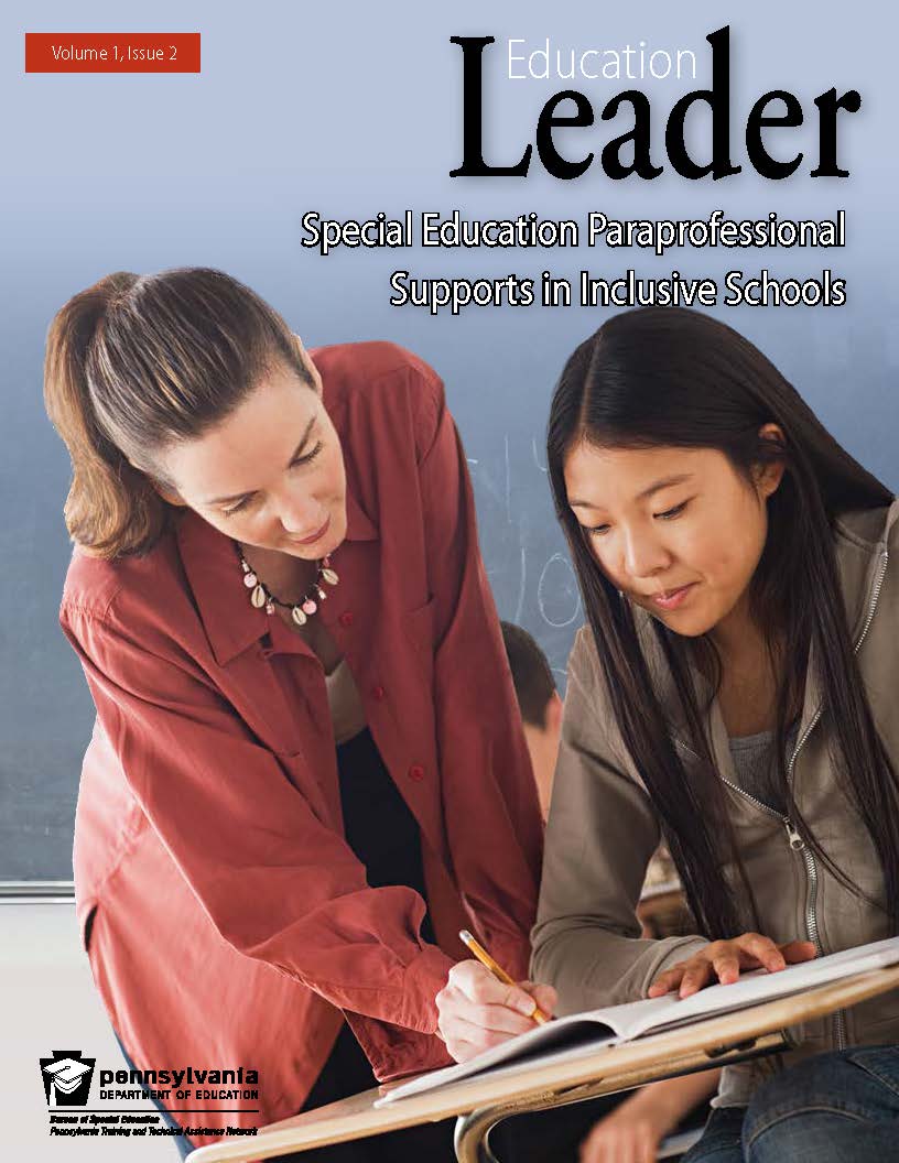 Education Leader - Special Education Paraprofessional Supports in Inclusive Schools