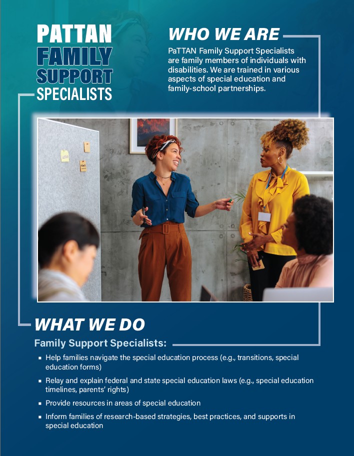 PaTTAN Family Support Specialists