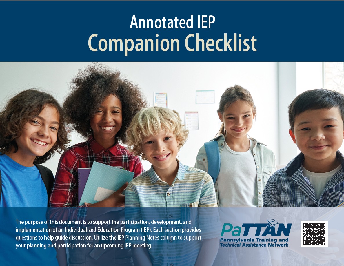 Annotated IEP Companion Checklist