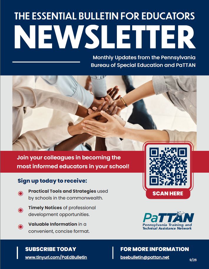 The Essential Bulletin for Educators Flyer