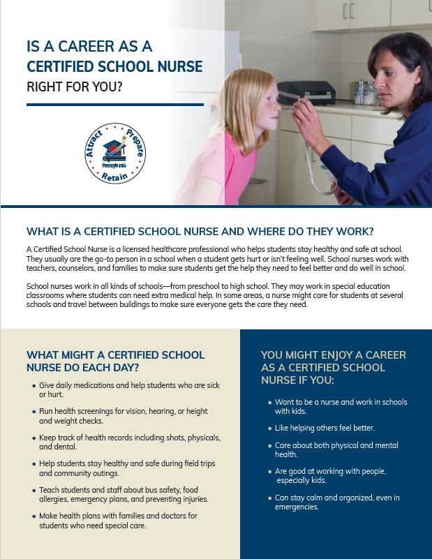 APR: Is a Career as a Certified School Nurse Right for You?