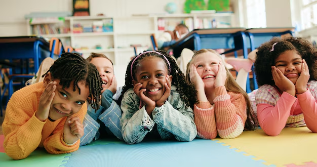 children in a classroom