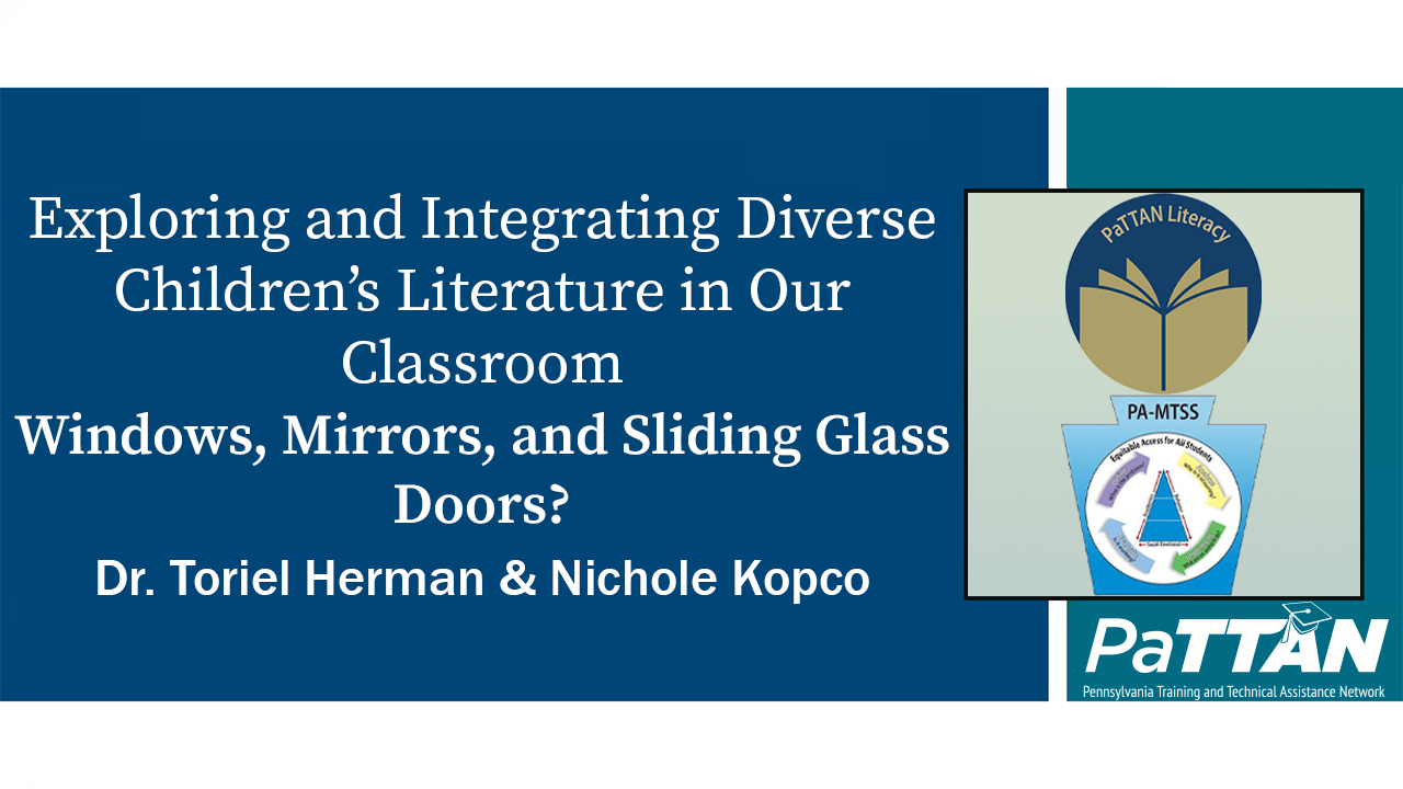 Windows, Mirrors, and Sliding Glass Doors?  | Exploring & Integrating Diverse Children’s Literature