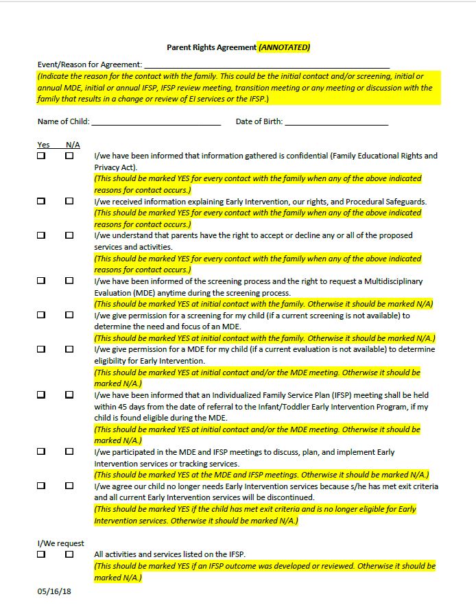 Parent Rights Agreement Annotation- English Version cover image