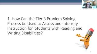 Instructional Matching at Tier 3 Using Evidence-Based Literacy Practices