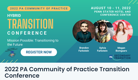 2022 PA Community of Practice Hybrid Transition Conference  August 10-11, 2022. Click on image for more info.