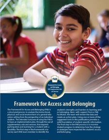 Framework for Access and Belonging Publication