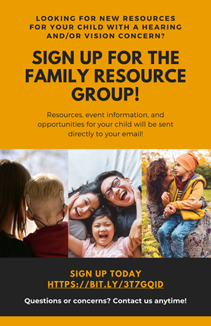 Sign up For the Family Resource Group. Click on image to go to Permission to share page.