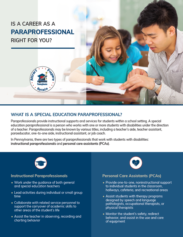APR: Is a Career as a Paraprofessional Right for You?