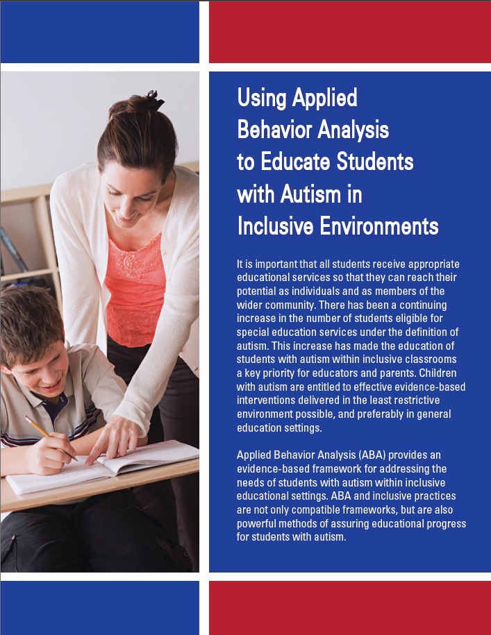 Pattan Using Applied Behavior Analysis To Educate Students With Pattan Using Applied Behavior Analysis To Educate Students With