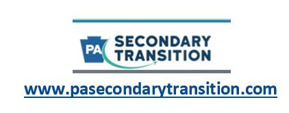 PA Secondary Transition logo image. Click on image to go to https://www.pasecondarytransition.com/