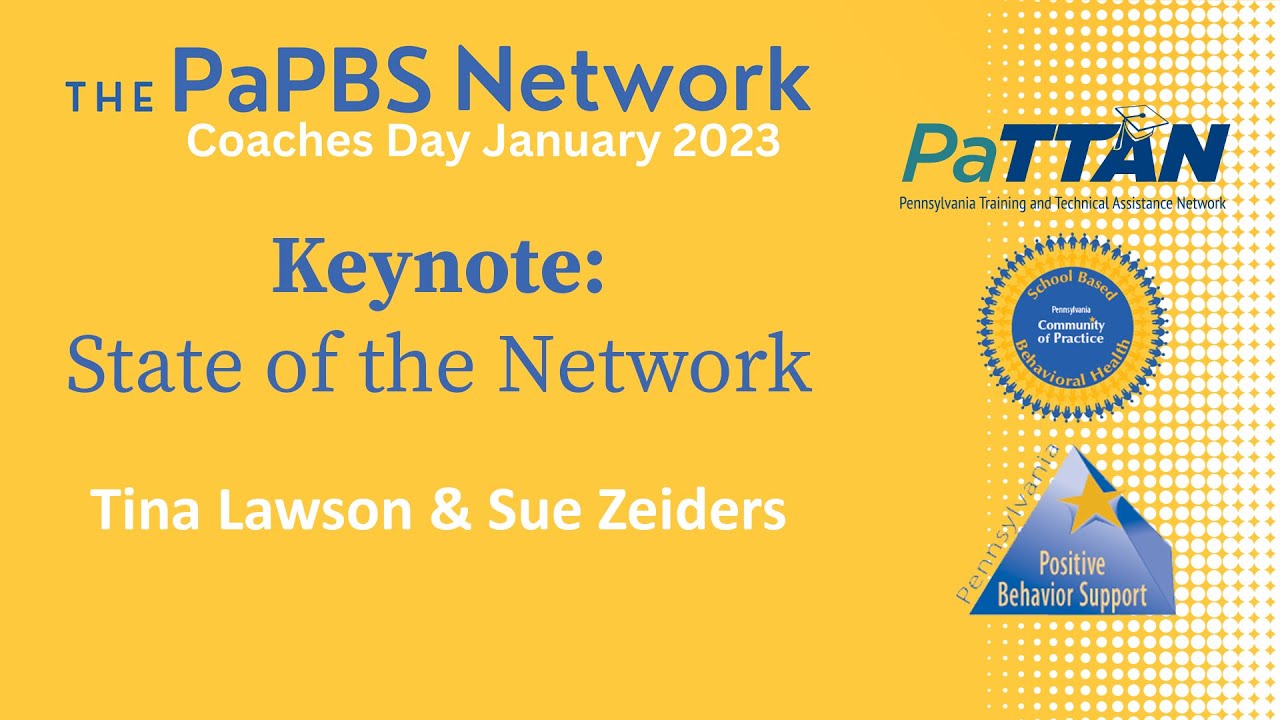 Keynote: State of the Network | 2023 PaPBS Coaches Day