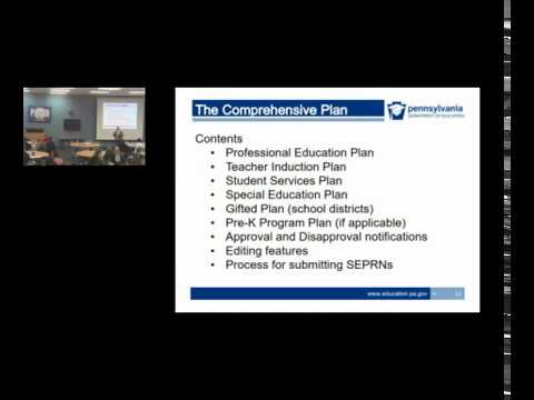 Special Education Plan: The Comprehensive Plan