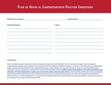 Annotated Positive Behavior Support Plan (Spanish)
