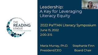 46. Literacy Leaders: A Key Lever for Literacy Equity
