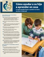 Helping Your Child Learn at Home: What to Do When You Don’t Have Access to the Internet (Spanish)