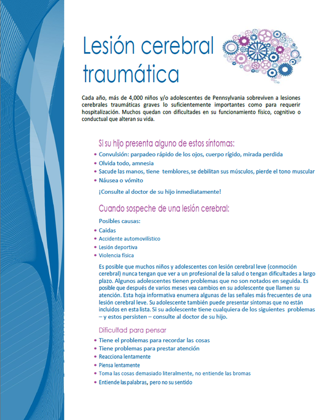 BrainSTEPS - Traumatic Brain Injury (TBI) - Spanish